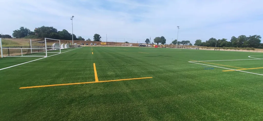 Revêtement synthétique rugby homologué remplissage organique