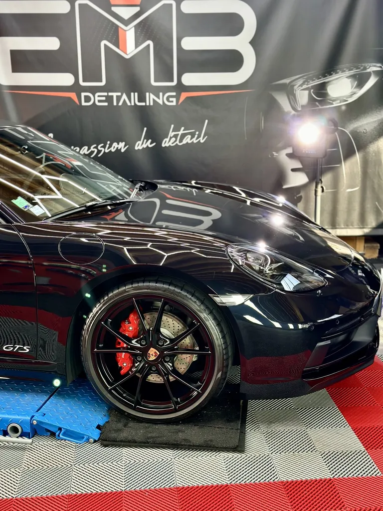 DETAILING Lyon protection carrosserie traitement céramique Porsche Boxster 718 GTS