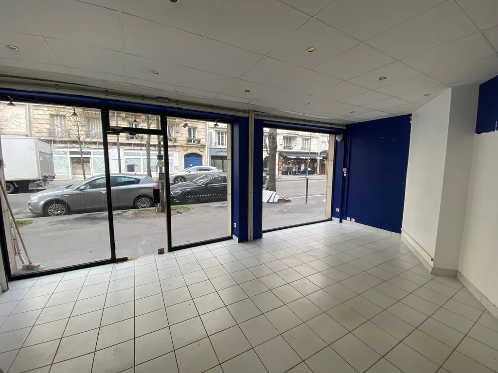 Location - Boutique 37 m², Plaissance, Avenue Jean Moulin 75014 PARIS