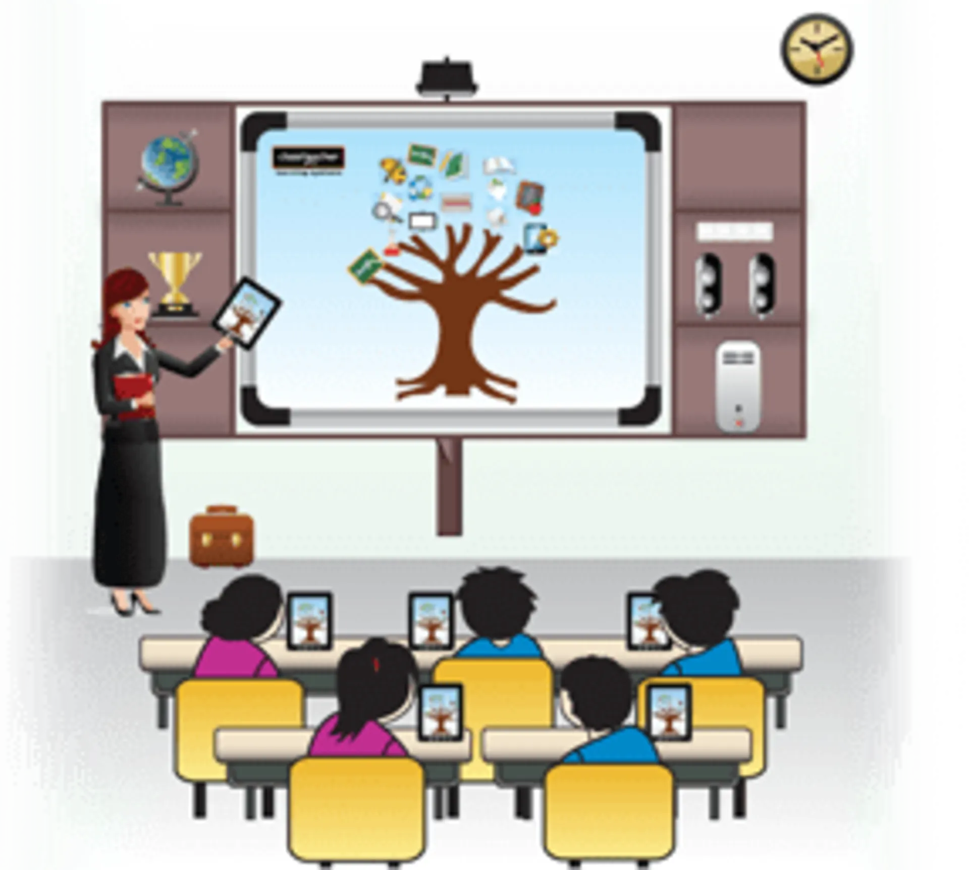 Nos équipements interactifs : une solution complémentaire aux classes mobiles