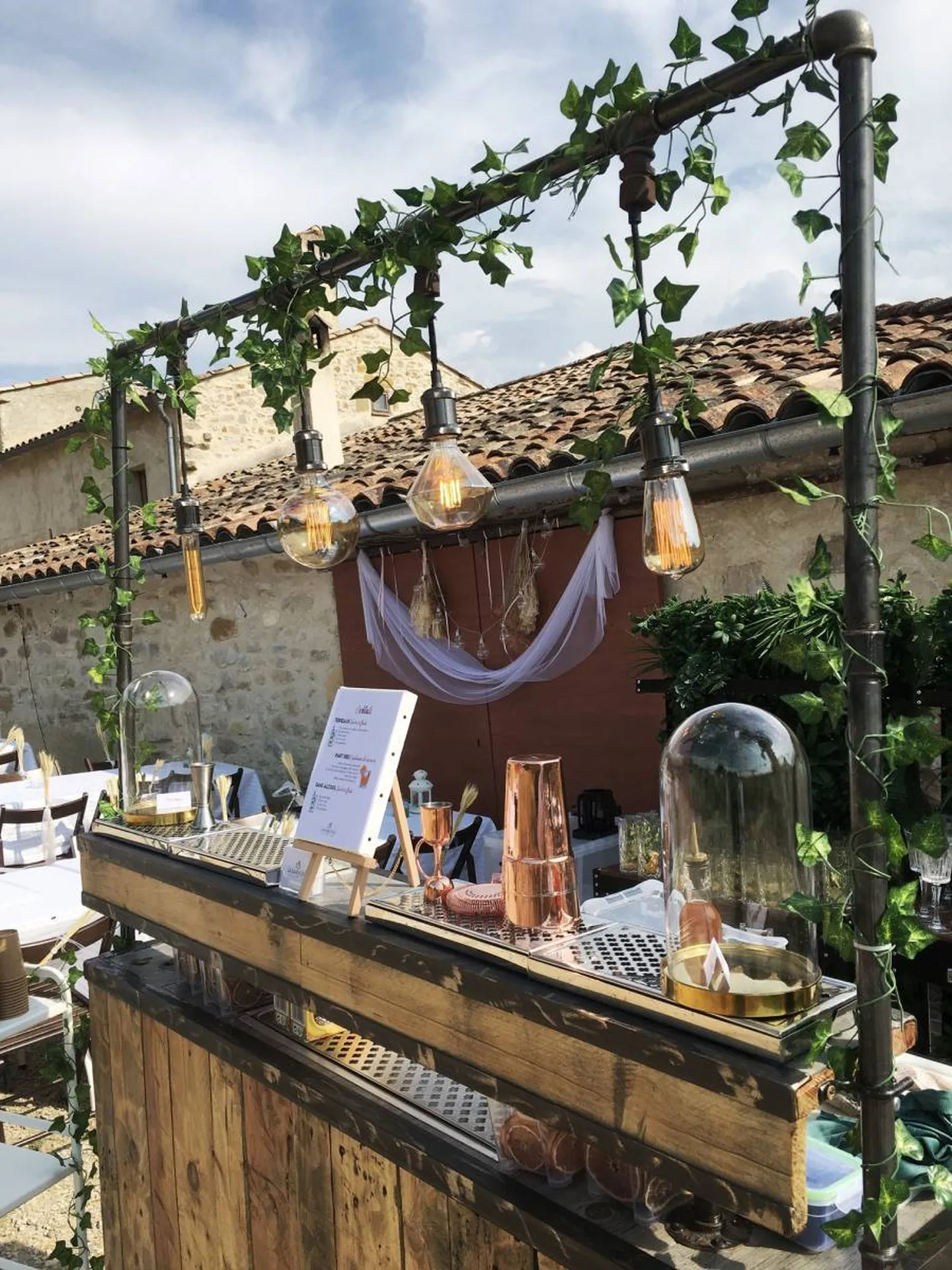 Animer votre mariage avec un bar éphémère à Annecy 