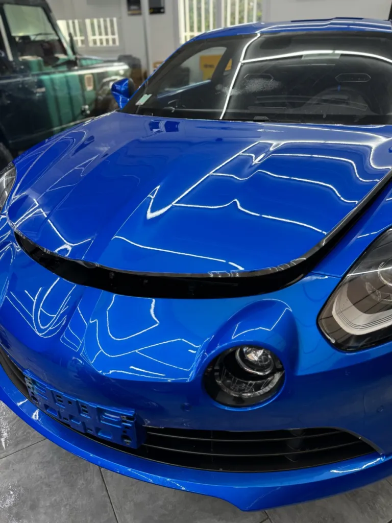 ALPINE A110 | Film protection XPEL intégral par Riviera Detailing Côte d’Azur à Antibes.
