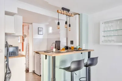 Shooting photo d'un appartement pour Airbnb à Pontoise dans le Val d'Oise