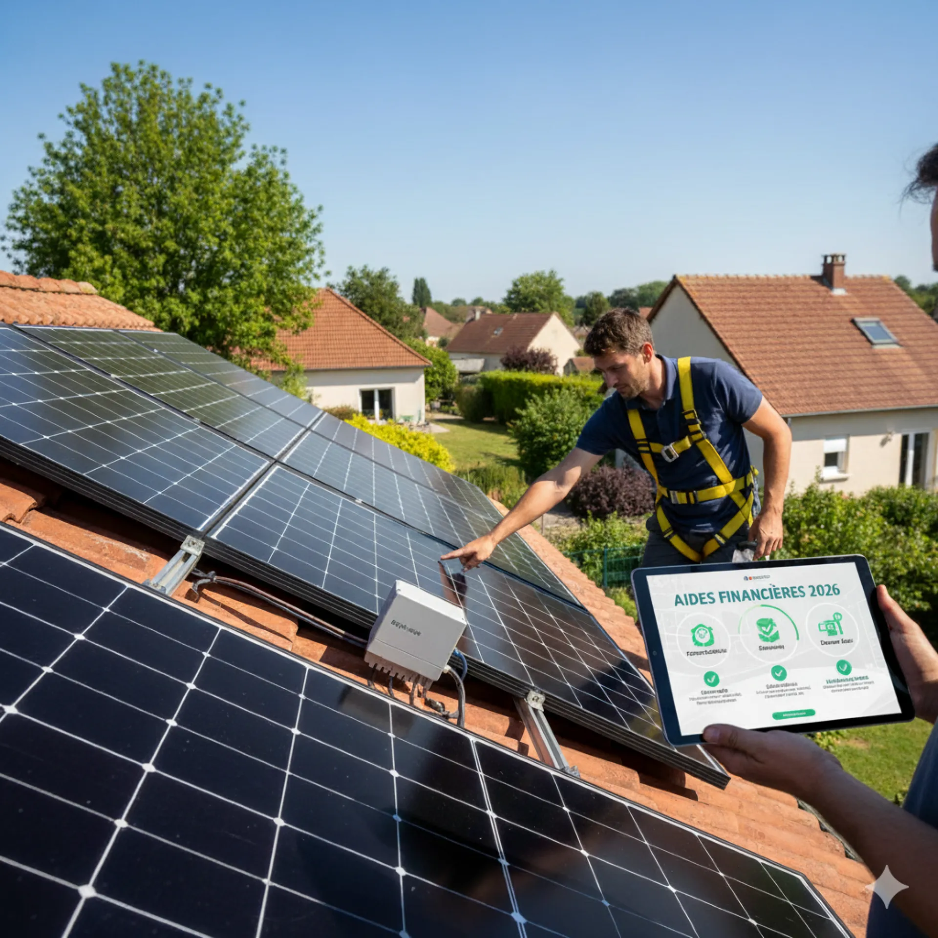 Financer l'installation de panneaux photovoltaïques EnPhase chez les particuliers à Villenave-d’Ornon : toutes les aides financières en 2025