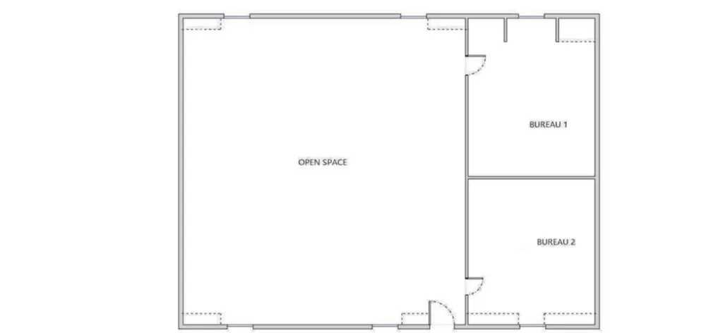 Location - Bureau 124 m², Bastille, Rue du Faubourg Saint-Antoine 75012 PARIS