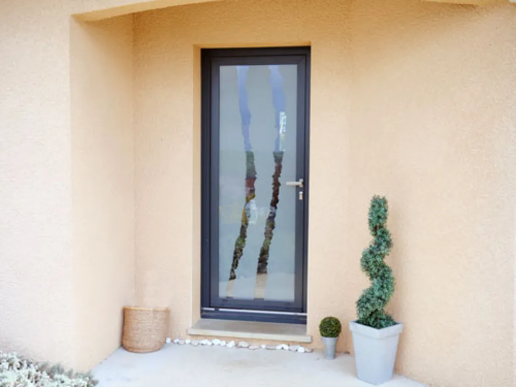 Porte d'Entrée Alu Contemporain