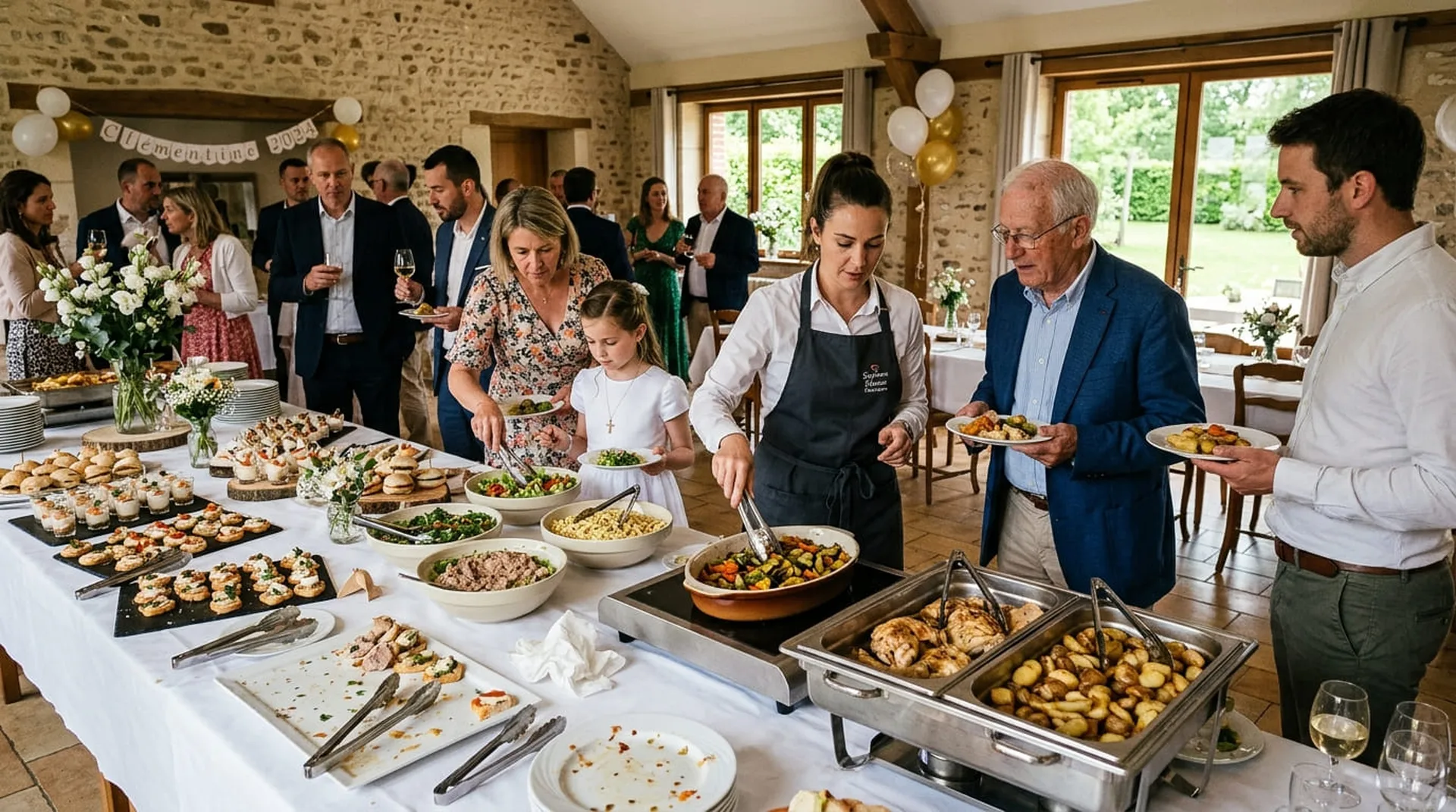Traiteur privé pour communion vers Pont-Audemer dans l'Eure