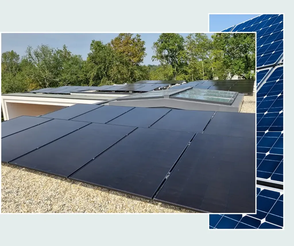 BST ENERGIE - projet 18kwc - 46 panneaux DUALSUN à Bouliac