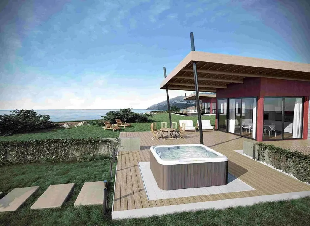 Spa 4-5 places Lodge L : idéal pour les professionnels du bien-être