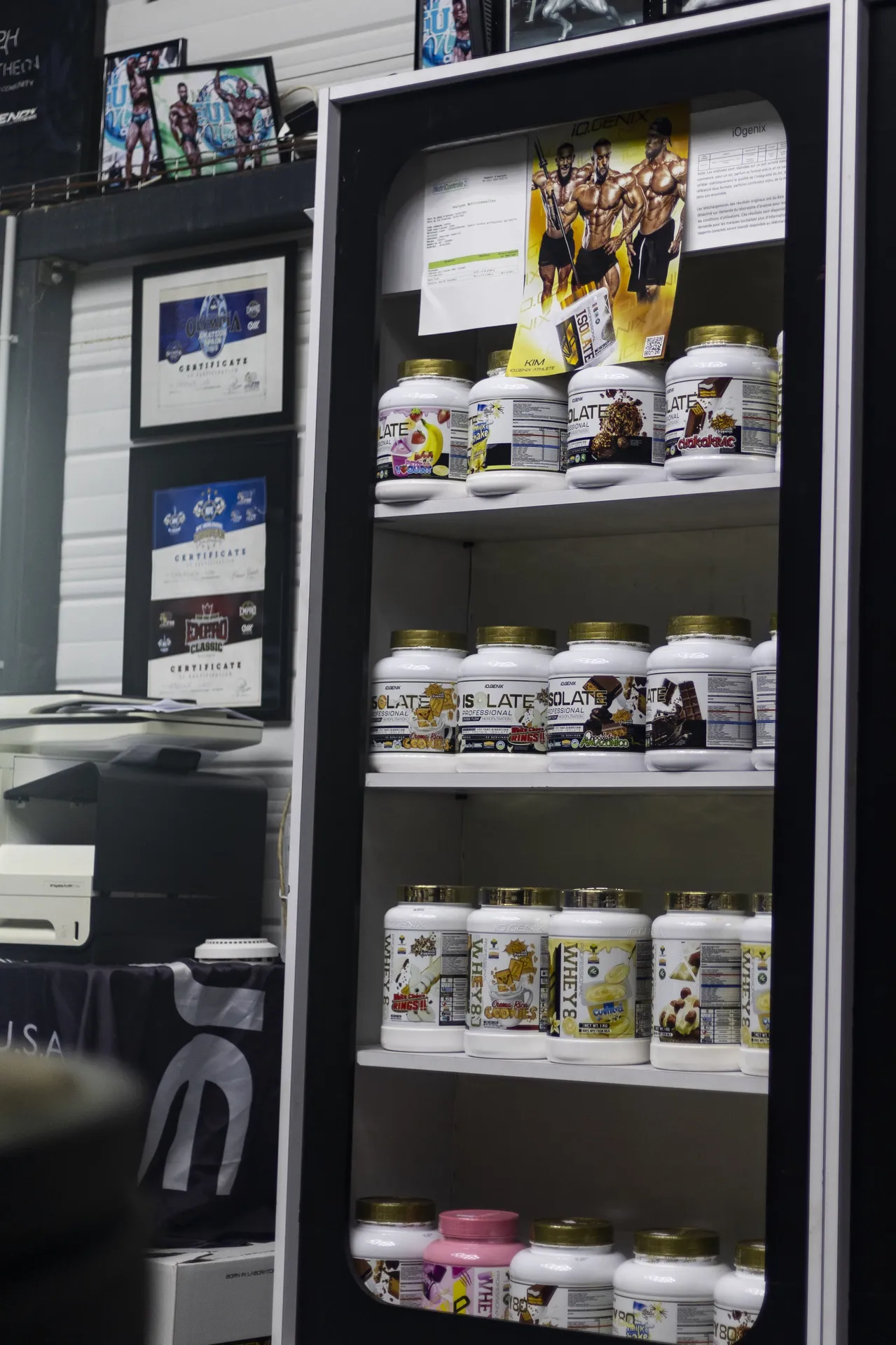 protéine ISO et whey Iogenix 