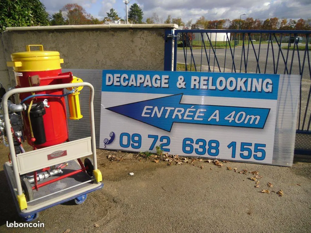 prix aérogommeuse prix  aérogommage en aquitaine