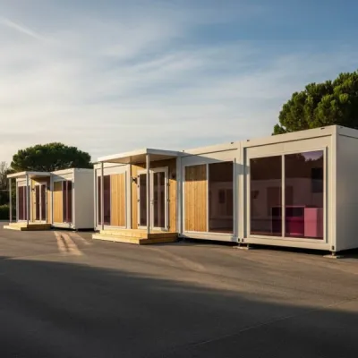 Location de bungalows pour salons et événements à Marseille