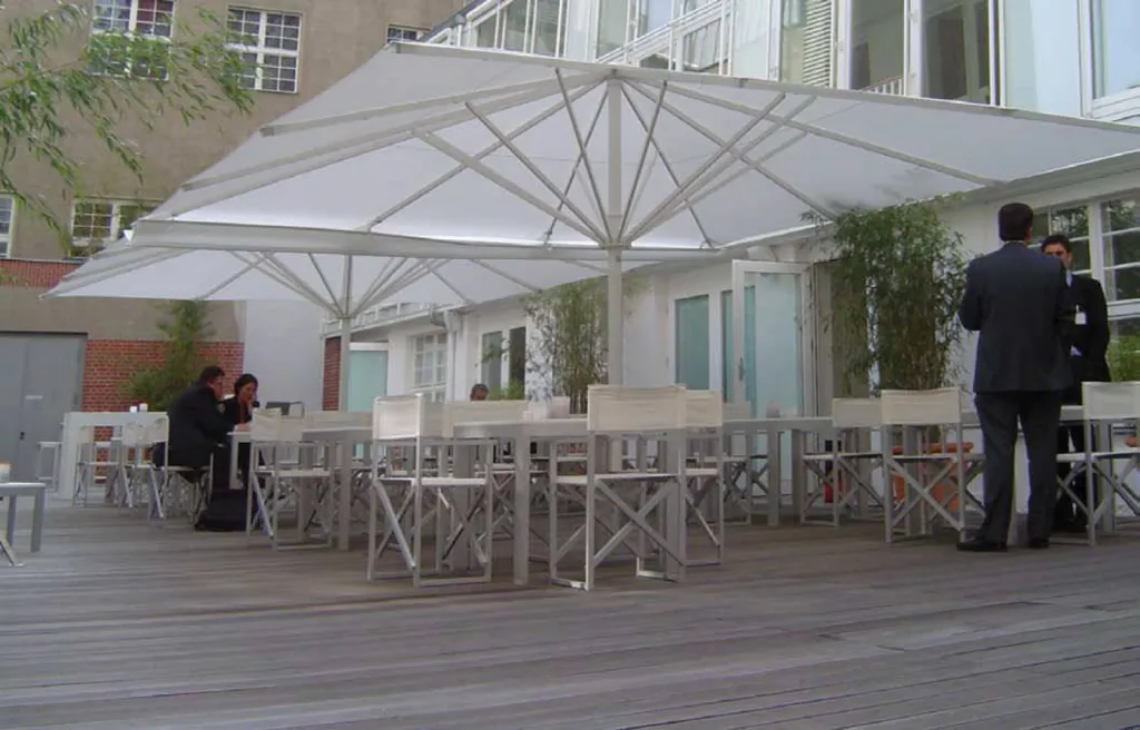 parasol reception grande dimension rossi salon de provence