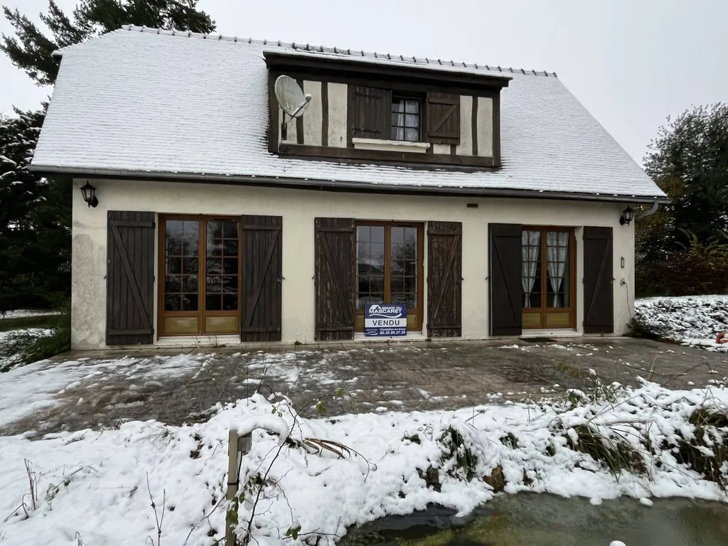 Pavillon sur sous-sol complet à vendre - Vatteville la Rue - Proximité forêt de Brotonne - 3 chambres