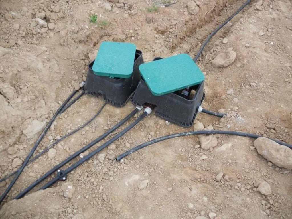 Création d'un arrosage automatique proche Aix en Provence par Les Jardins de Romain.