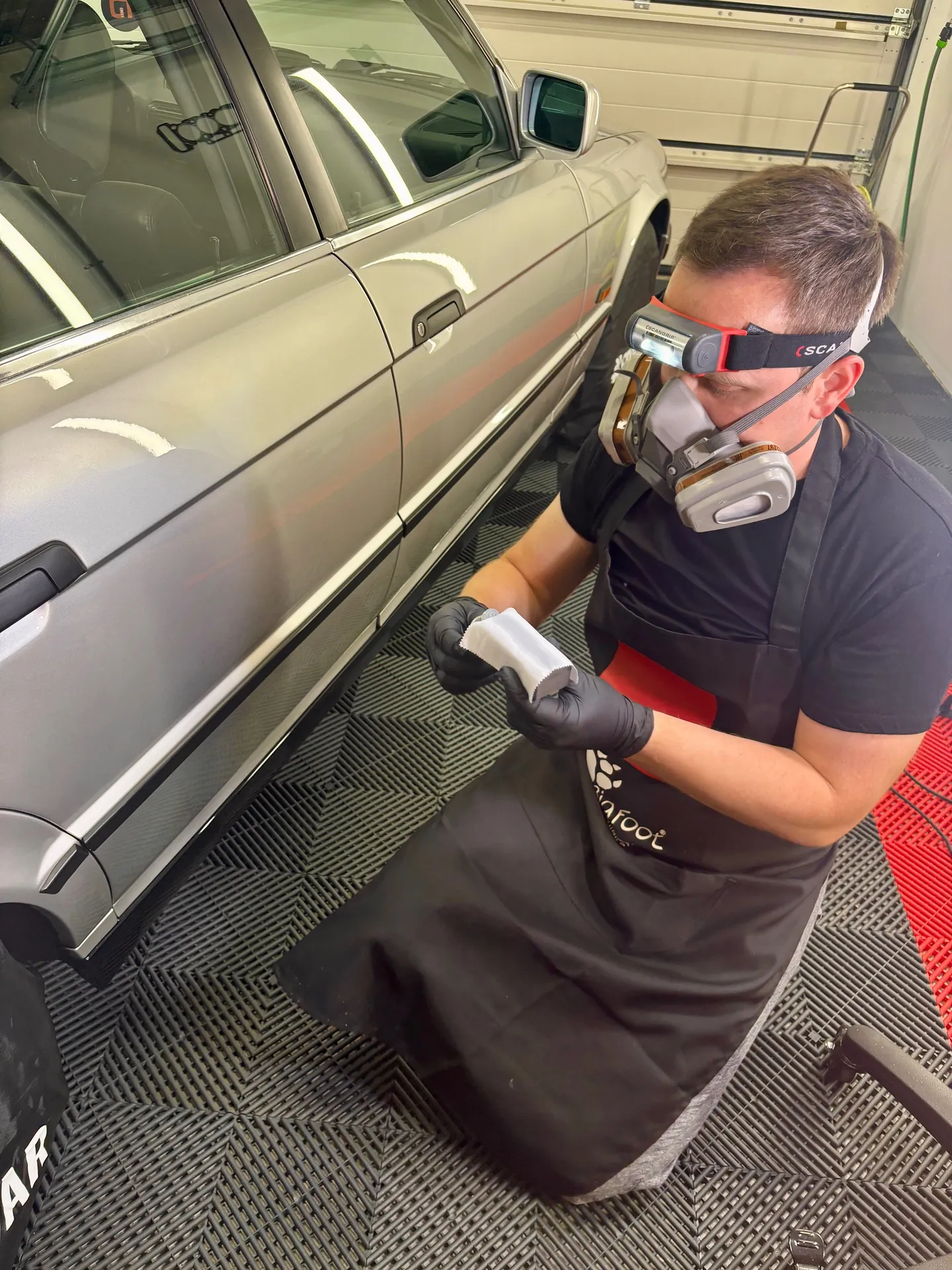 Application cire céramique carrosserie bmw série 5