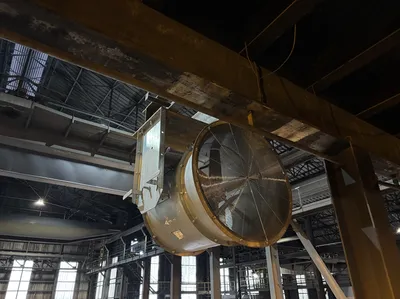 Ventilateur axial industriel faible perte de charge pour process nécessitant de forts volumes d’air