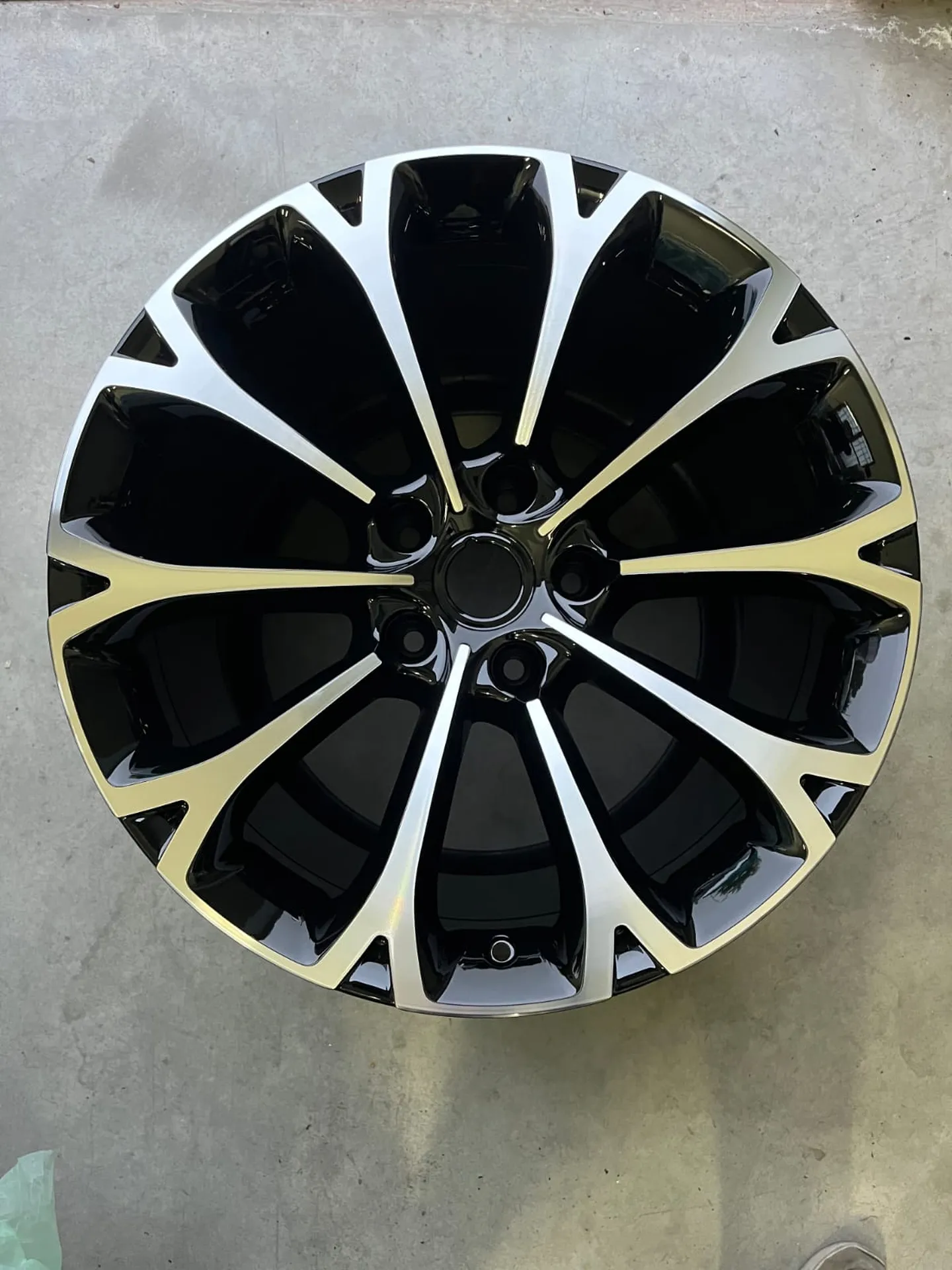 Jante après personnalisation