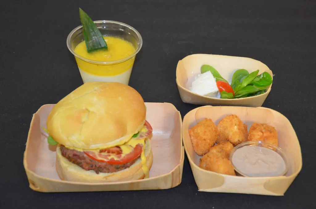 Plateau repas végétarien