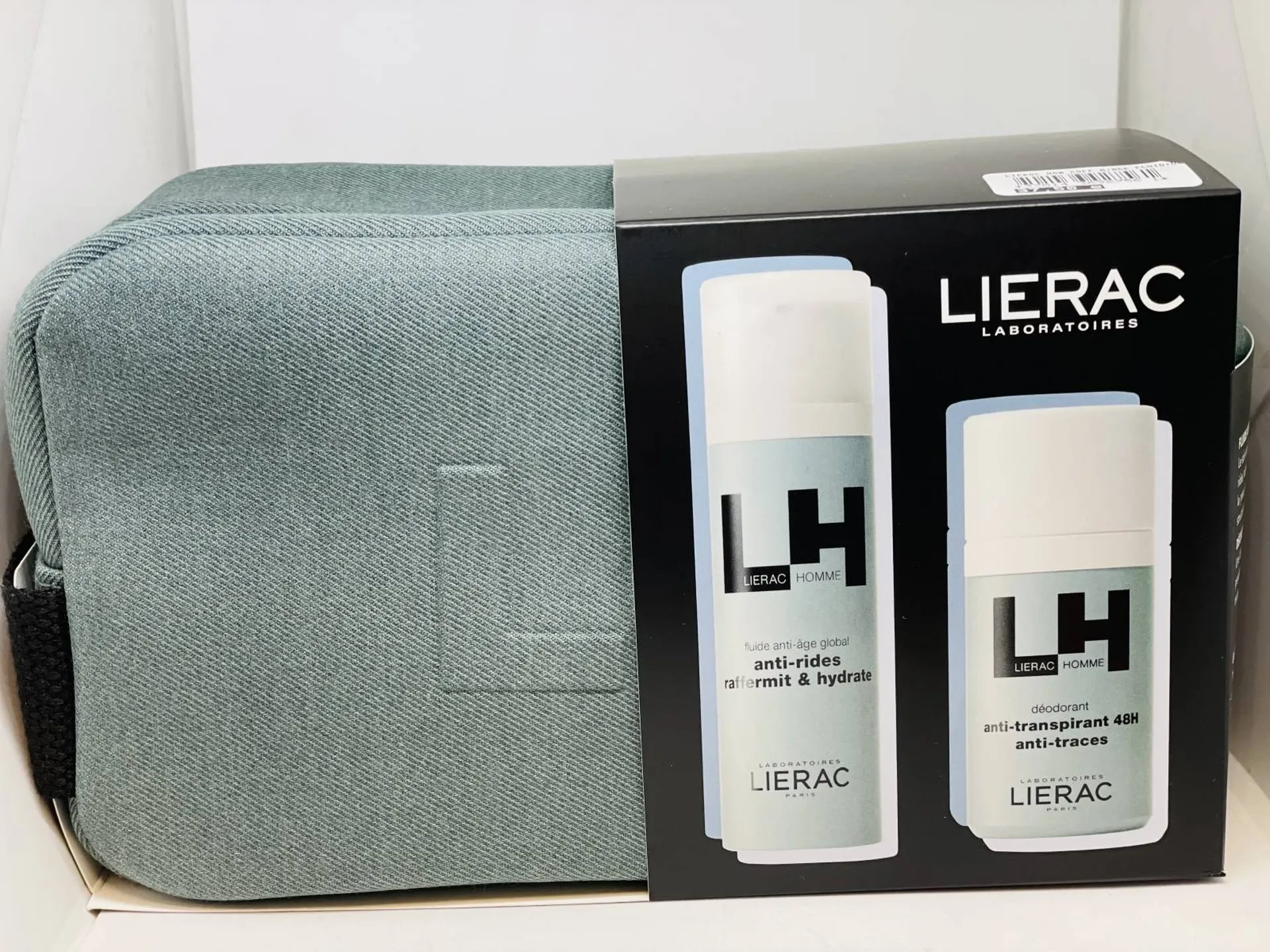 Trousse homme cadeau lierac en pharmacie