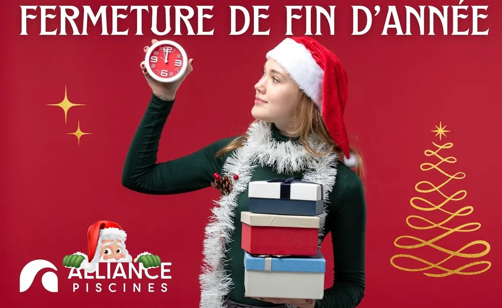 HORAIRE D hiver de l'agence alliance piscines dans le var