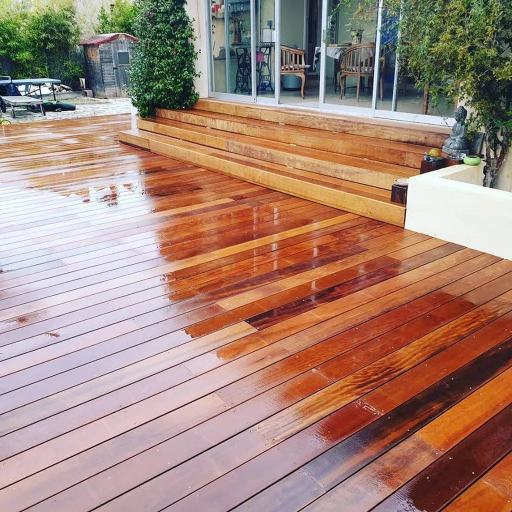 Terrasse bois exotique  Itauba Pertuis