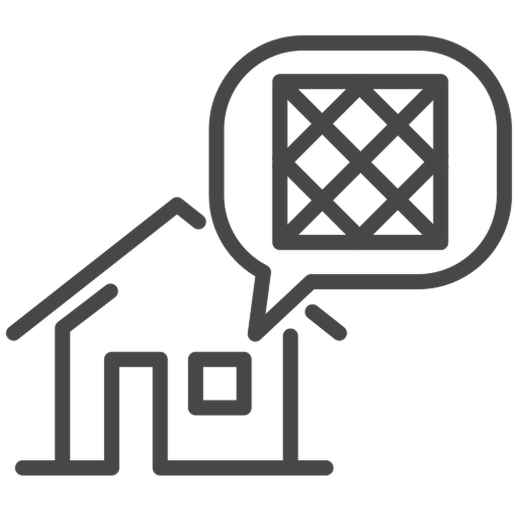 Moustiquaire verticale