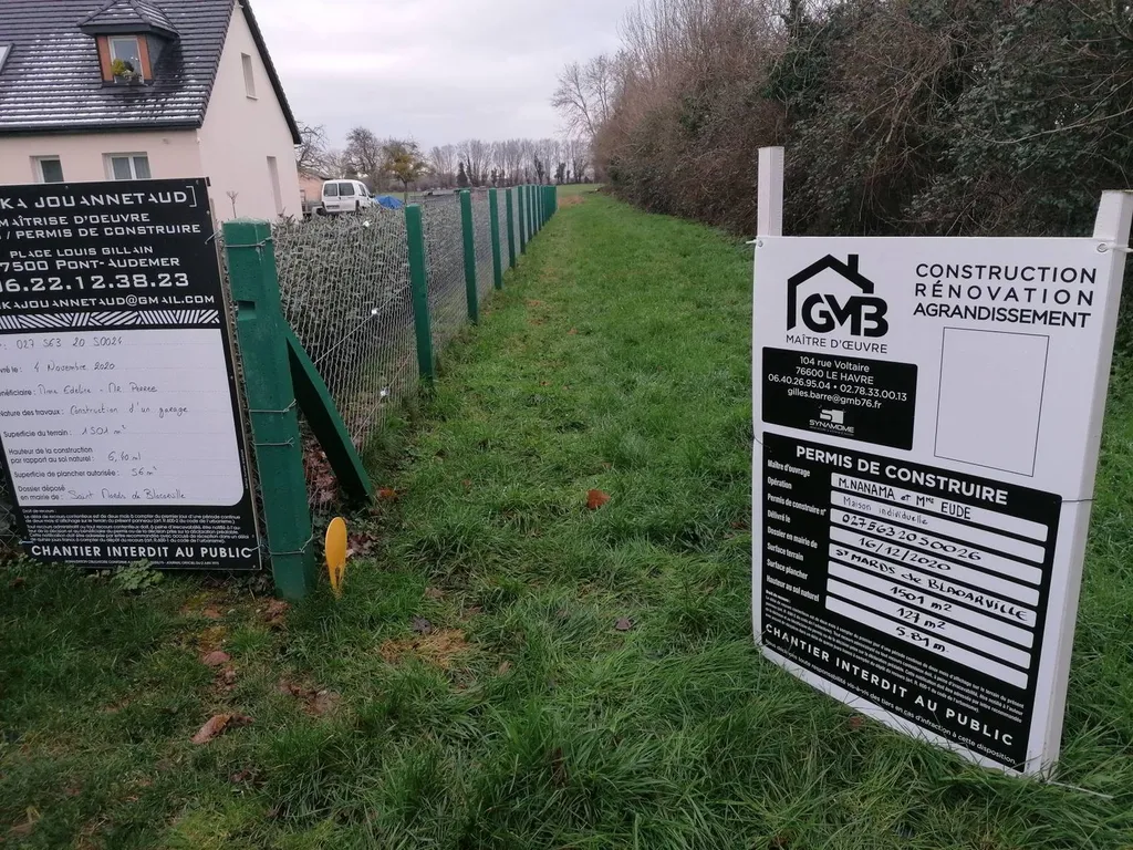 Maître d’œuvre pour le suivi de construction d’une maison individuelle proche de Le Havre en Normandie 76