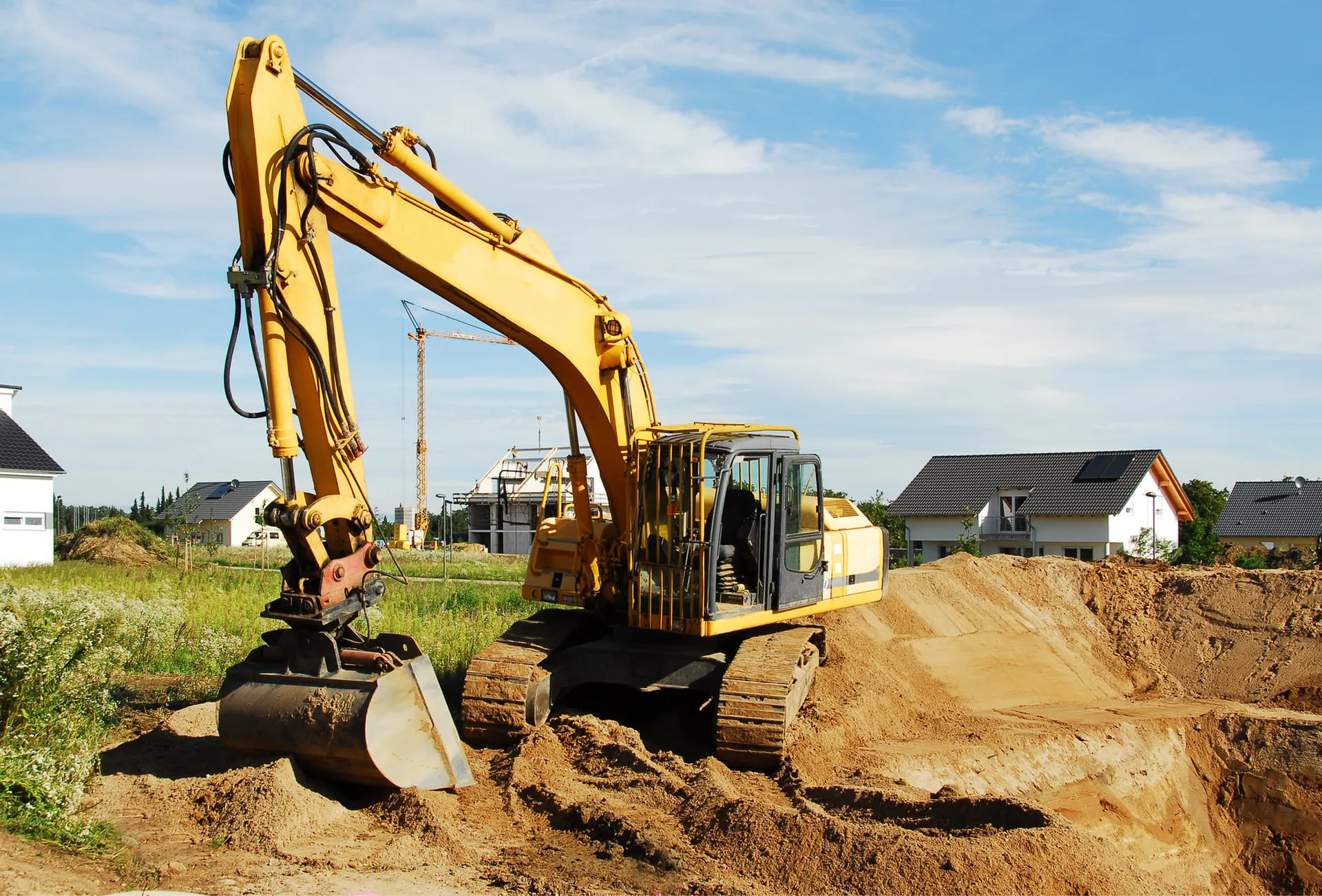 Entreprise de terrassement et assainissement pour particuliers à Strasbourg, Schirmeck et Obernai