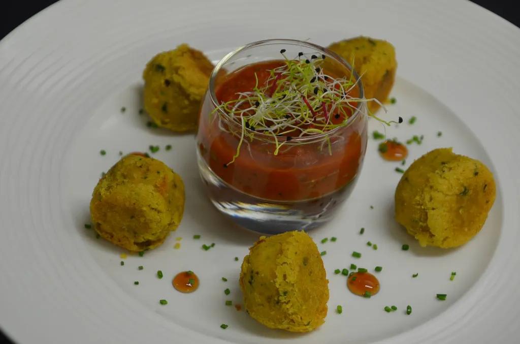 Boulettes de lentilles sauce masala
