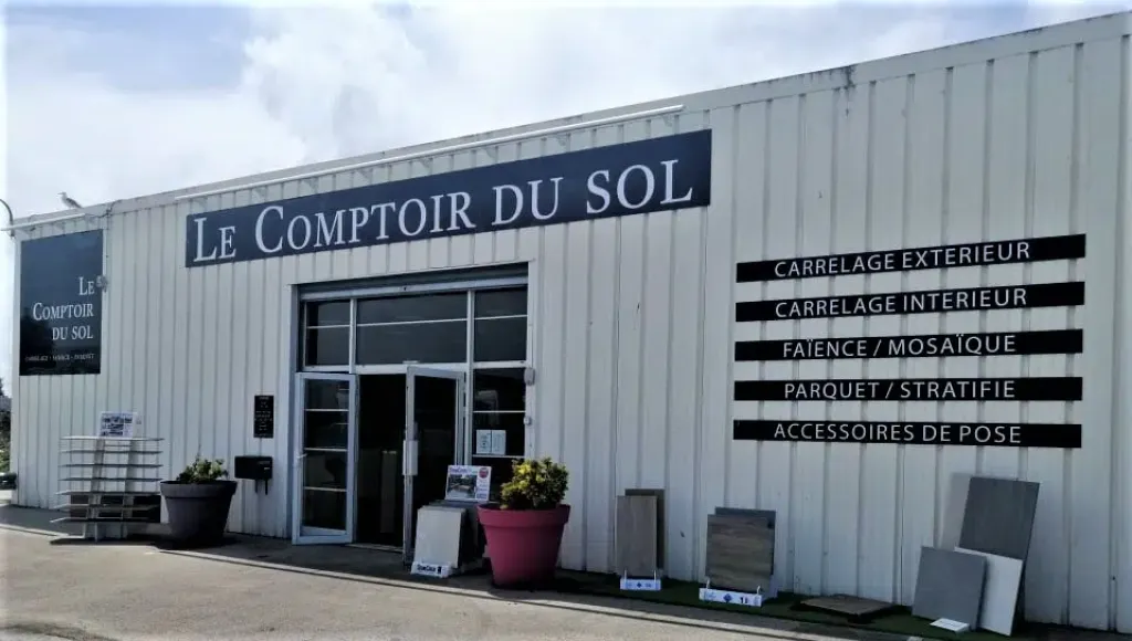 Magasin spécialisée dans la vente de sol intérieur et extérieur ainsi que la vente de produit de sanitaire à Dieppe.