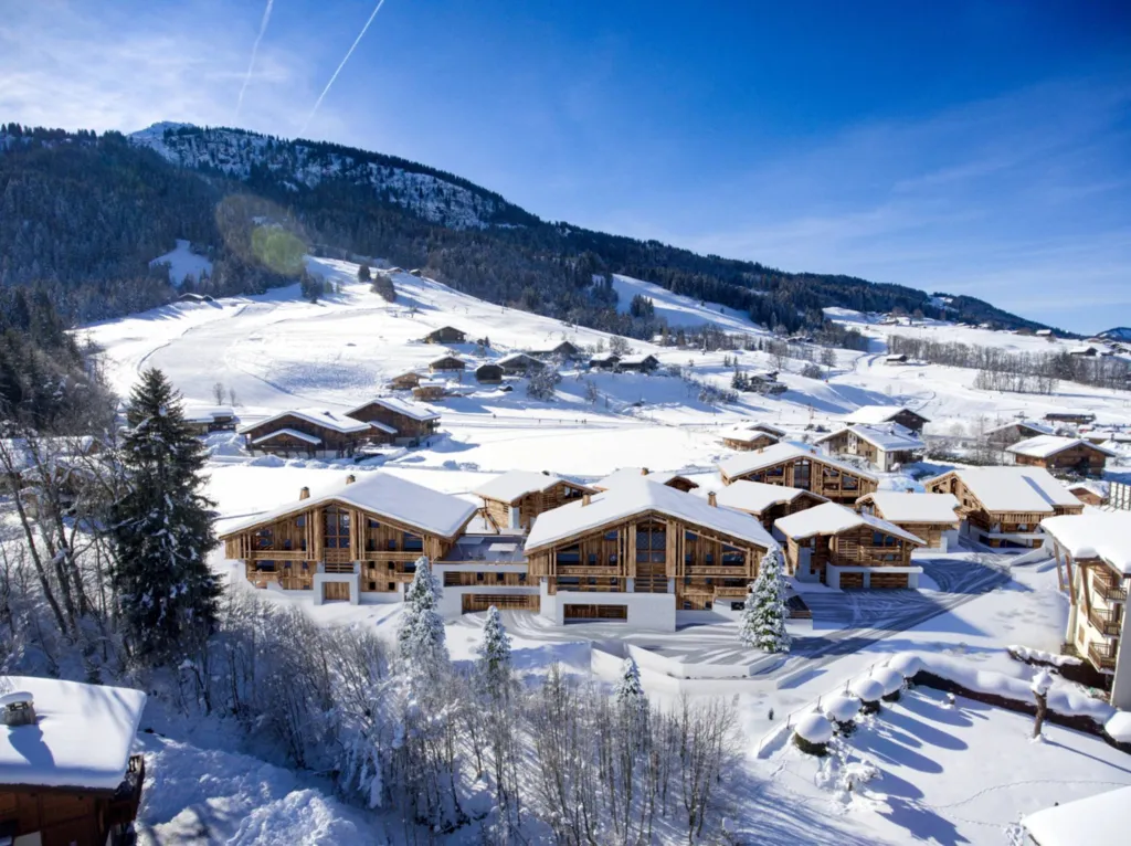 Hameau des Praz de Megève : 6 chalets individuels et 54 appartements aux pieds des pistes de Praz-sur-Arly et à 5 minutes de Megève