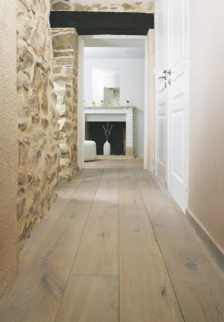 parquet blanc