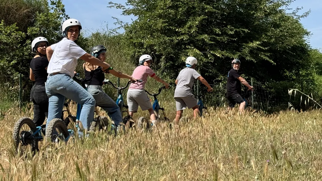 Randonnée trottinette électrique tout-terrain