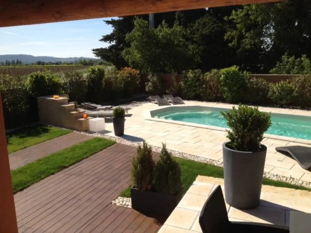 Aménagement de jardin paysager Castillon du Gard