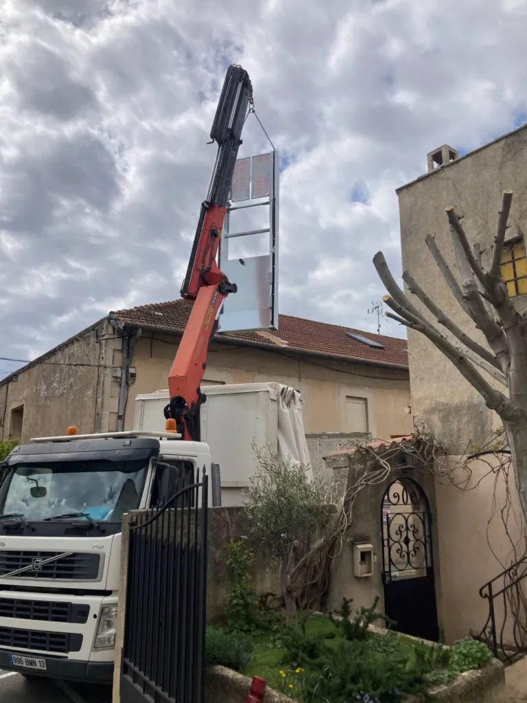 partenaire habituel d'Oval'Access, François a mis son savoir faire en évidence près d'Aix en Provence