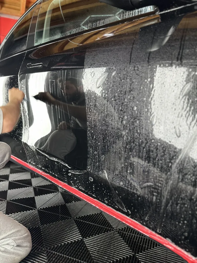 protection film plastique PPF paint protection film Lyon Tesla model Y