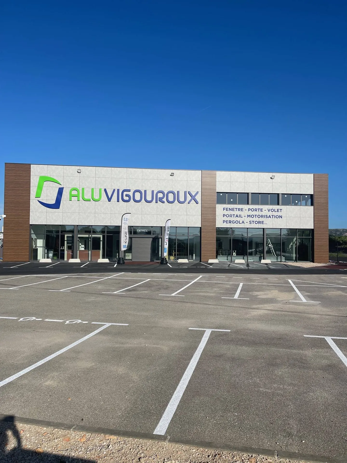 Nouveau show room fenêtres à Marignane