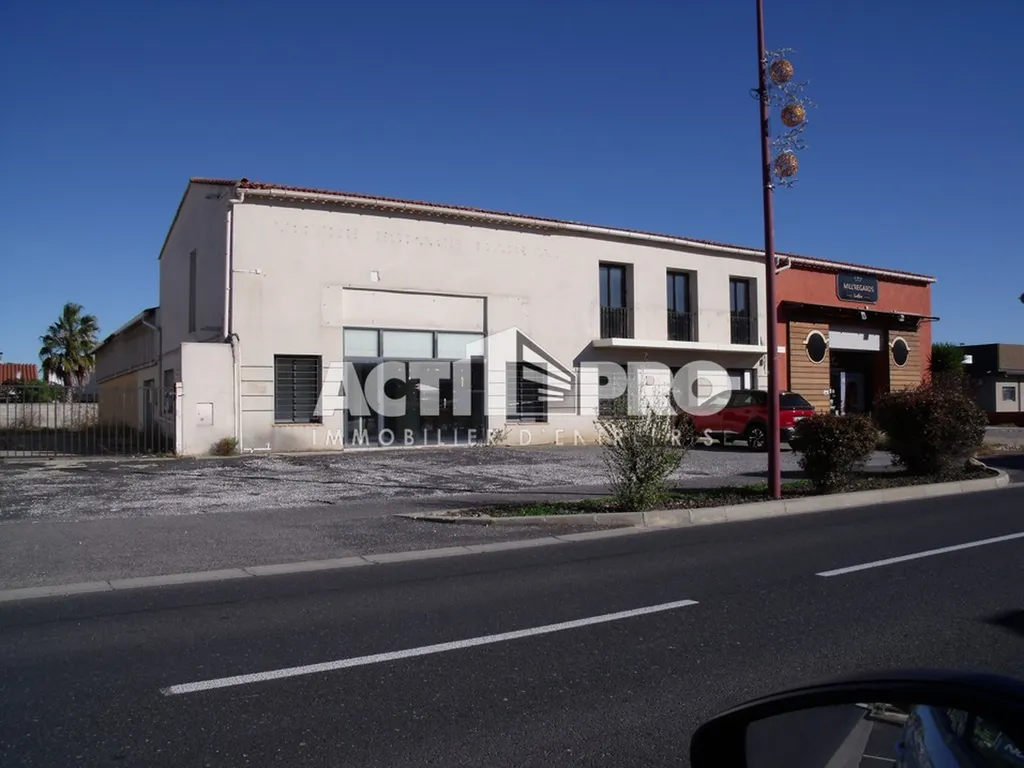 Ensemble immobilier de 849m² à vendre, composé de sept locaux commerciaux à réhabiliter sur axe principal à Saint-Estève.