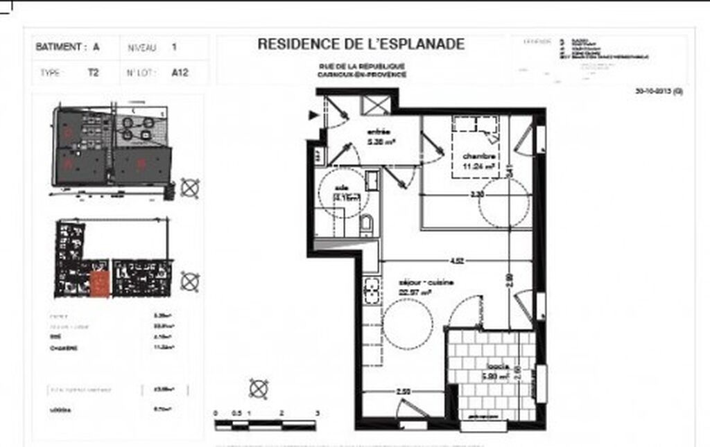 A VENDRE APPARTEMENT CARNOUX