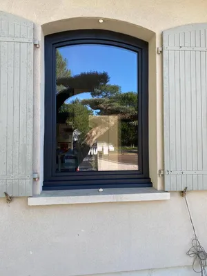 Pose en rénovation de menuiseries cintrées PVC sur Martignas Sur Jalles prés de Mérignac 33