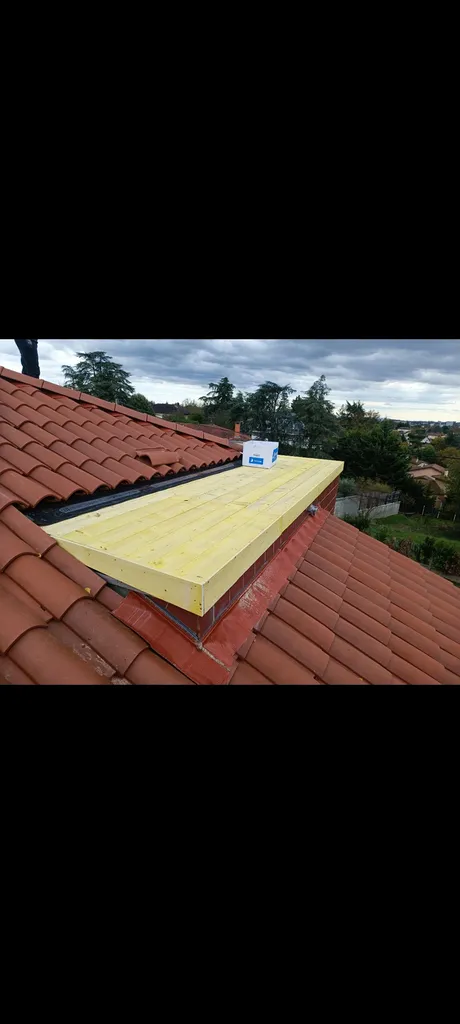 Création de charpente et couverture zinc sur toit terrasse à Charbonnières-les-Bains proche d'Ecully