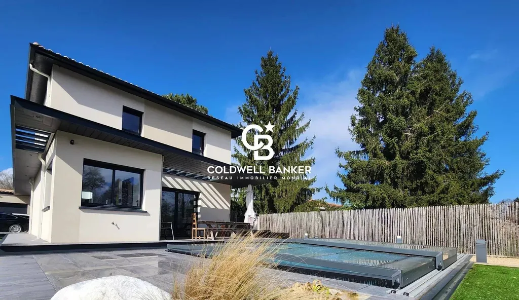 Maison à vendre à 30 minutes de Bordeaux - La Brède, contemporaine, 5 chambres, piscine et grand garage