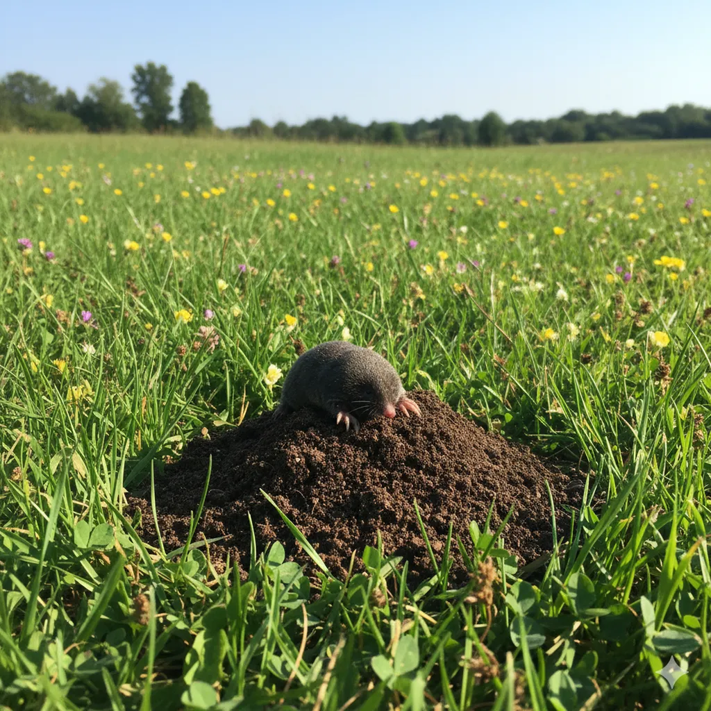 Quelle entreprise locale appeler pour un problème de taupes à Belleville-en-Beaujolais ou dans le Rhône ?