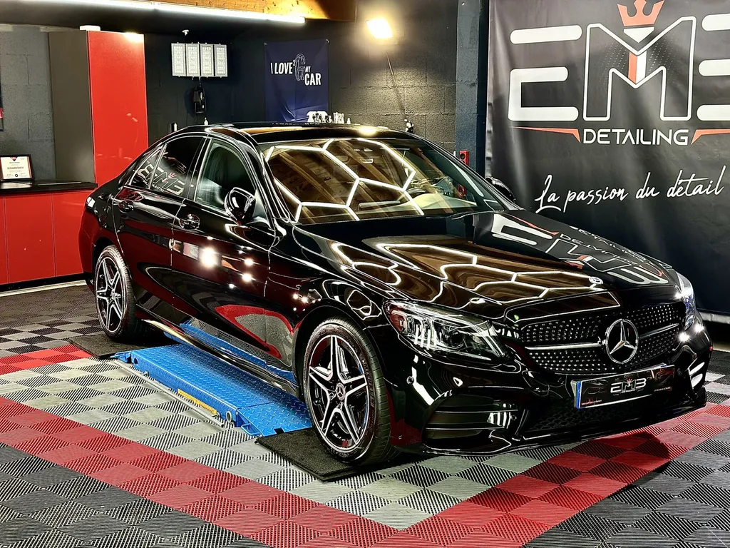 DETAILING protection carrosserie traitement céramique Lyon Mercedes classe C 