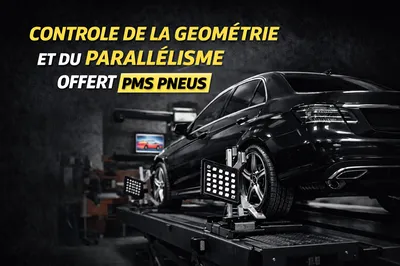 contrôle géométrie et parallélisme OFFERT PMS PNEUS