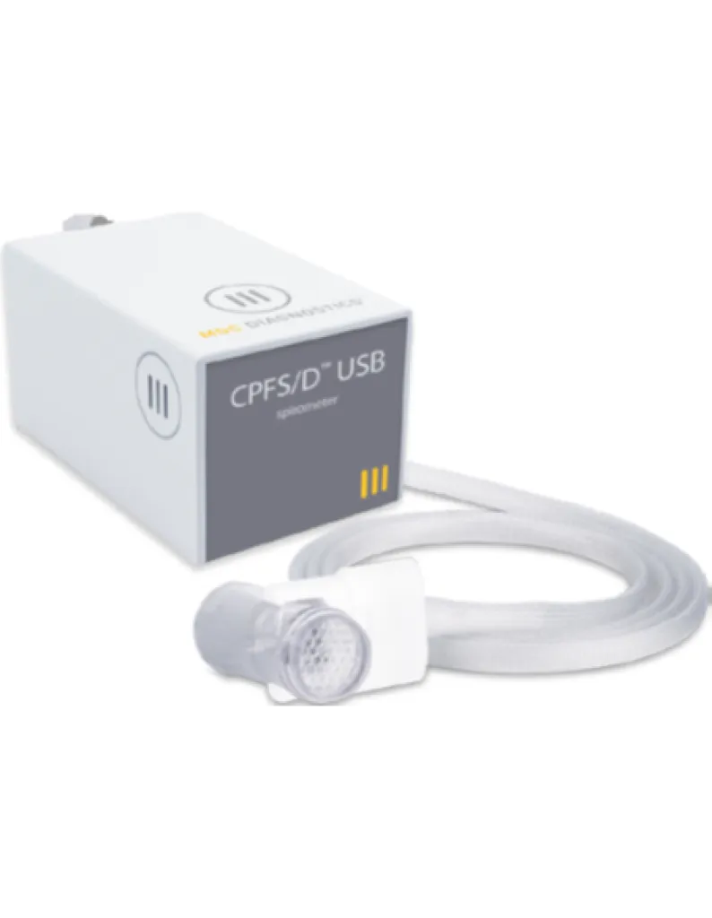 Vente Spiromètre CPFS/D USB compact, portable et précis pour spirométrie complète avec logiciel Ascent et technologie preVent sans réétalonnage à Nevers