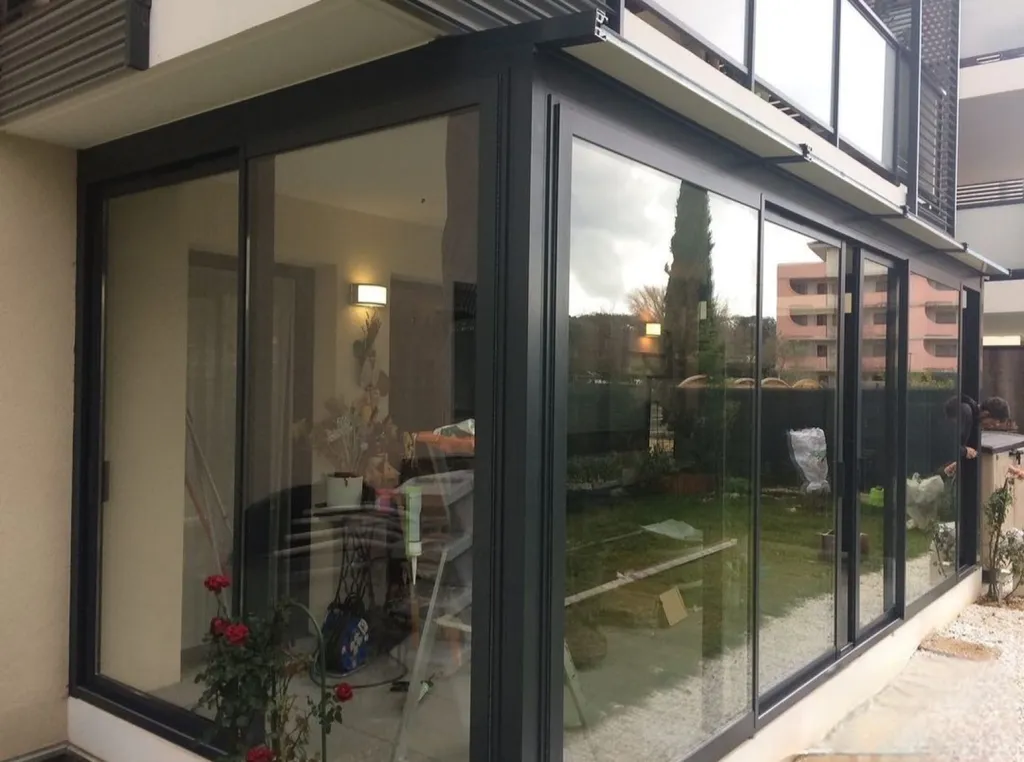 véranda en aluminium technal près de Gardanne