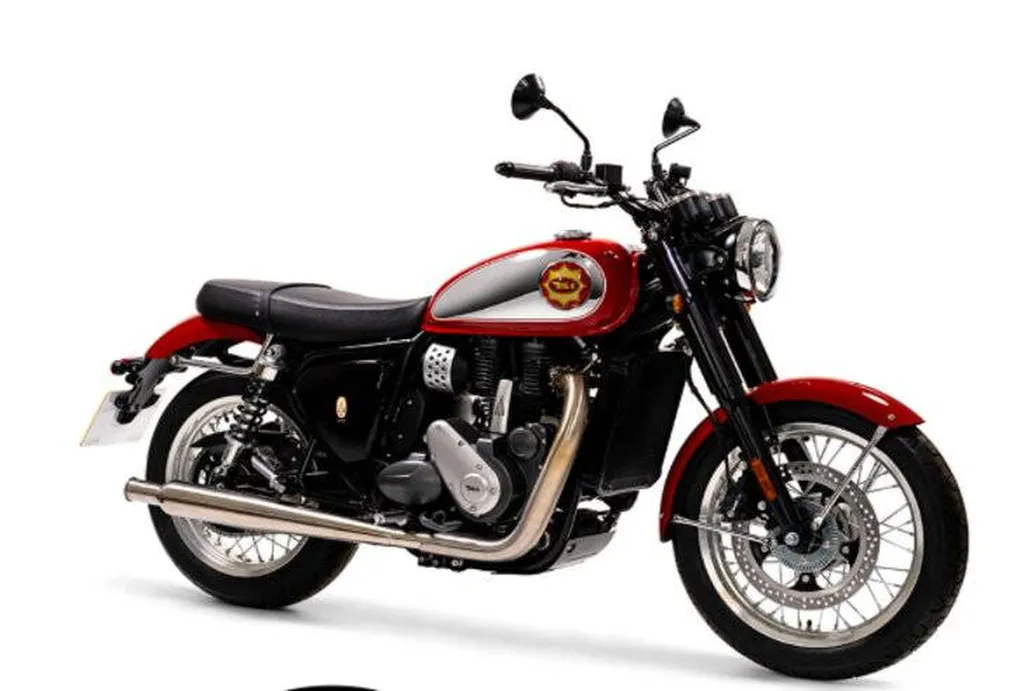 MOTO NEUVE BSA GOLD STAR 650 INSIGNIA A SOLIES PONT