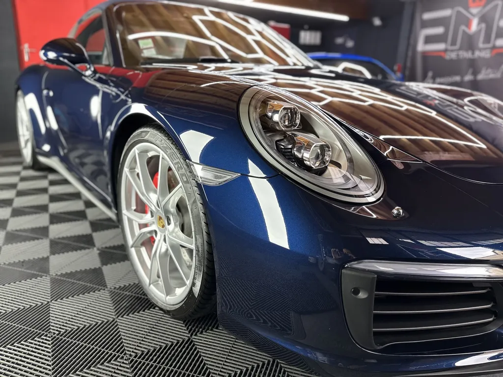 DETAILING Porsche protection film de protection PPF Lyon traitement céramique carosserie 
